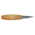 MORAKNIV Woodcarving 120 Holzbearbeitungsmesser aus natürlichem Kohlenstoffstahl, Schnitzwerkzeug