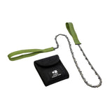 NORDIC POCKET SAW Kompakte Kettensäge aus Kohlenstoffstahl LONG Edition Wander- und Campingwerkzeug