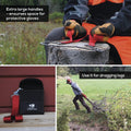 NORDIC POCKET SAW tragbares Survival-Werkzeug hochwertige Wander-Kettensäge orange Griffe
