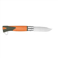 Opinel N°12 Explore faltbares 10-cm-Taschenmesser mit 12C27-Edelstahlklinge