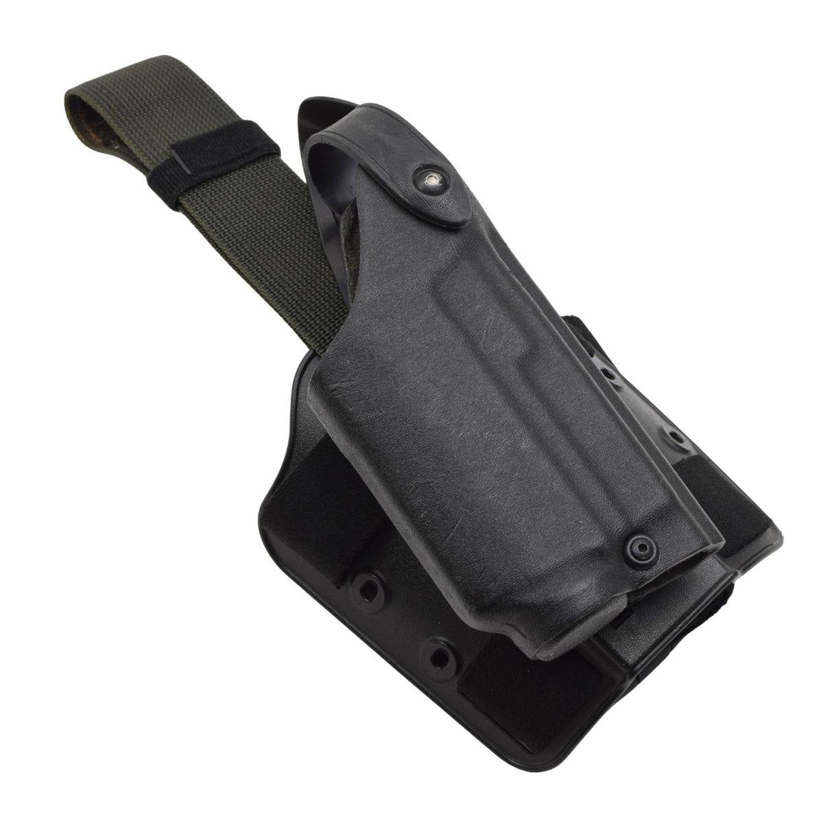 Original American Military Drop Leg Platform Holster mit Schnellverschlussschnallen
