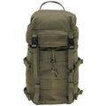 Original Österreichischer militärischer taktischer Rucksack, abnehmbare obere Abdeckung, 25 l, OD Grün