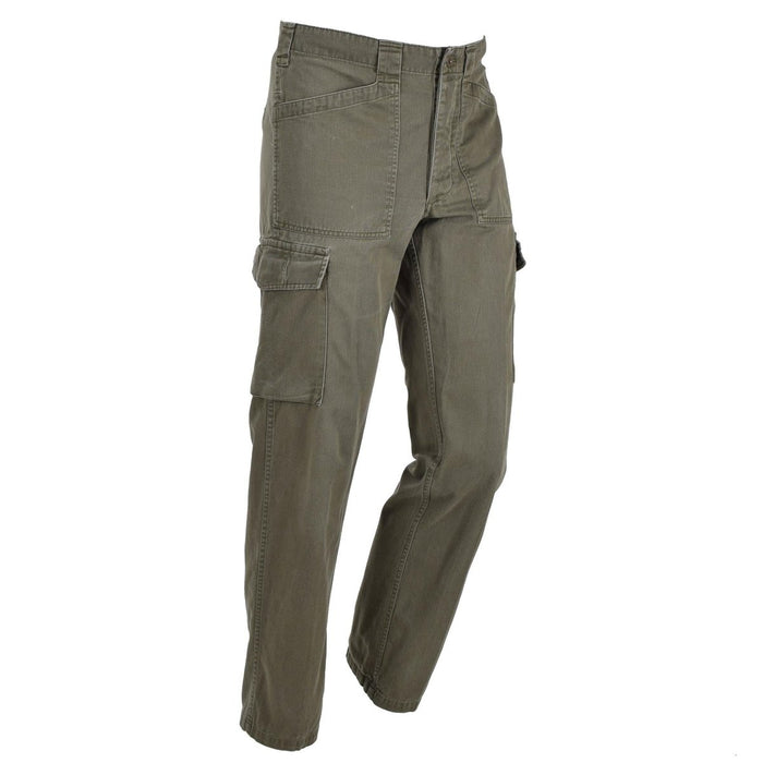 Original Österreichische Bundesheer-Cargo-Arbeitshose, olivfarbene Felddienst-Klassikerhose – GoMilitar