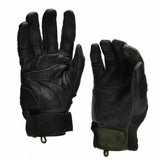 Original österreichische Bundesheer Kampftaktikhandschuhe Leder Nomex Militärhandschuhe