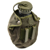 Original Österreichisches Bundesheer Trinkflasche Wasserflasche Militär Feldflasche Topf Beutel