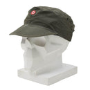 Original Austrian Army KAZ03 Combat Cap Ripstop Military Issued Olive Used - GoMilitar