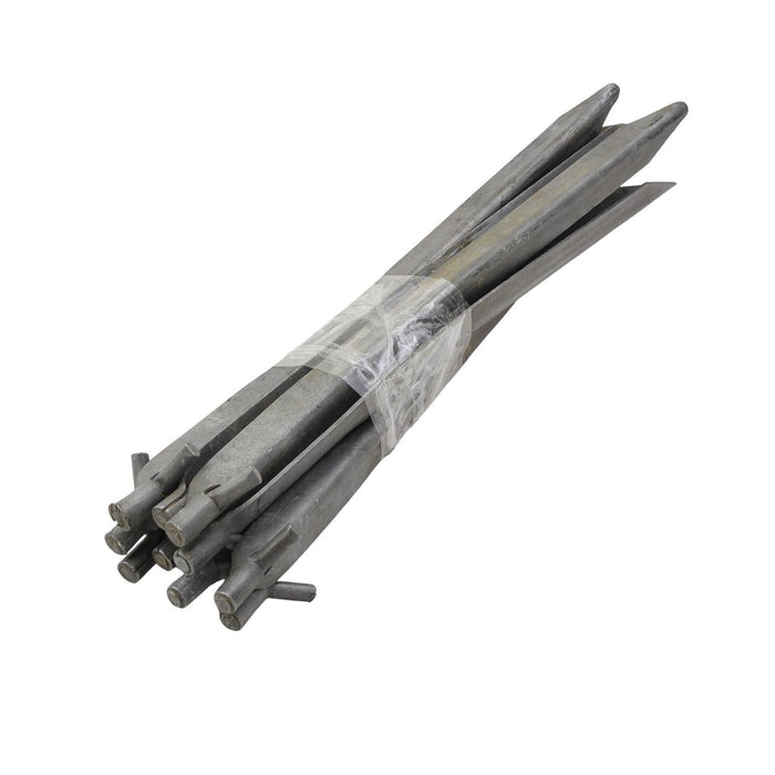 Original österreichische Militär-Zeltheringe aus Aluminium, Camping-Heringe, 10 Stück, 26 cm – GoMilitar