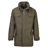 Original österreichischer Militär Gore-Tex Parka mit Futter Regenjacke lässig formell