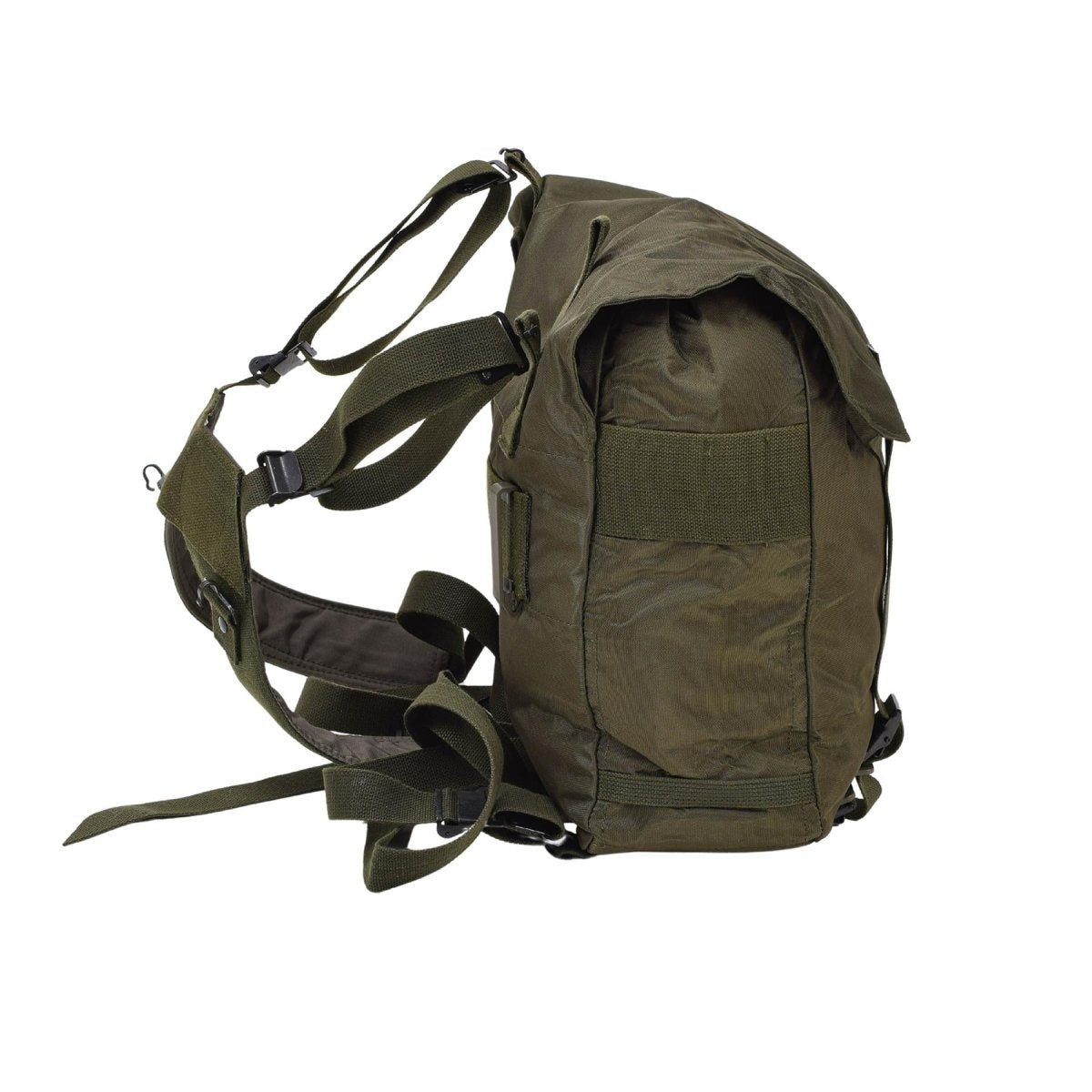 Original Österreichische Militär Taktische Feldtasche oliv beschichtet Rucksack Camping NEU