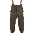 Original österreichische Militär-Winterhose, isoliert, wasserabweisend, Oliv