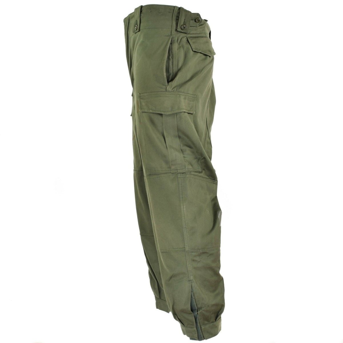 Original belgische Armee Feldkampfhose M65 olivgrün Militärhose Überschuss
