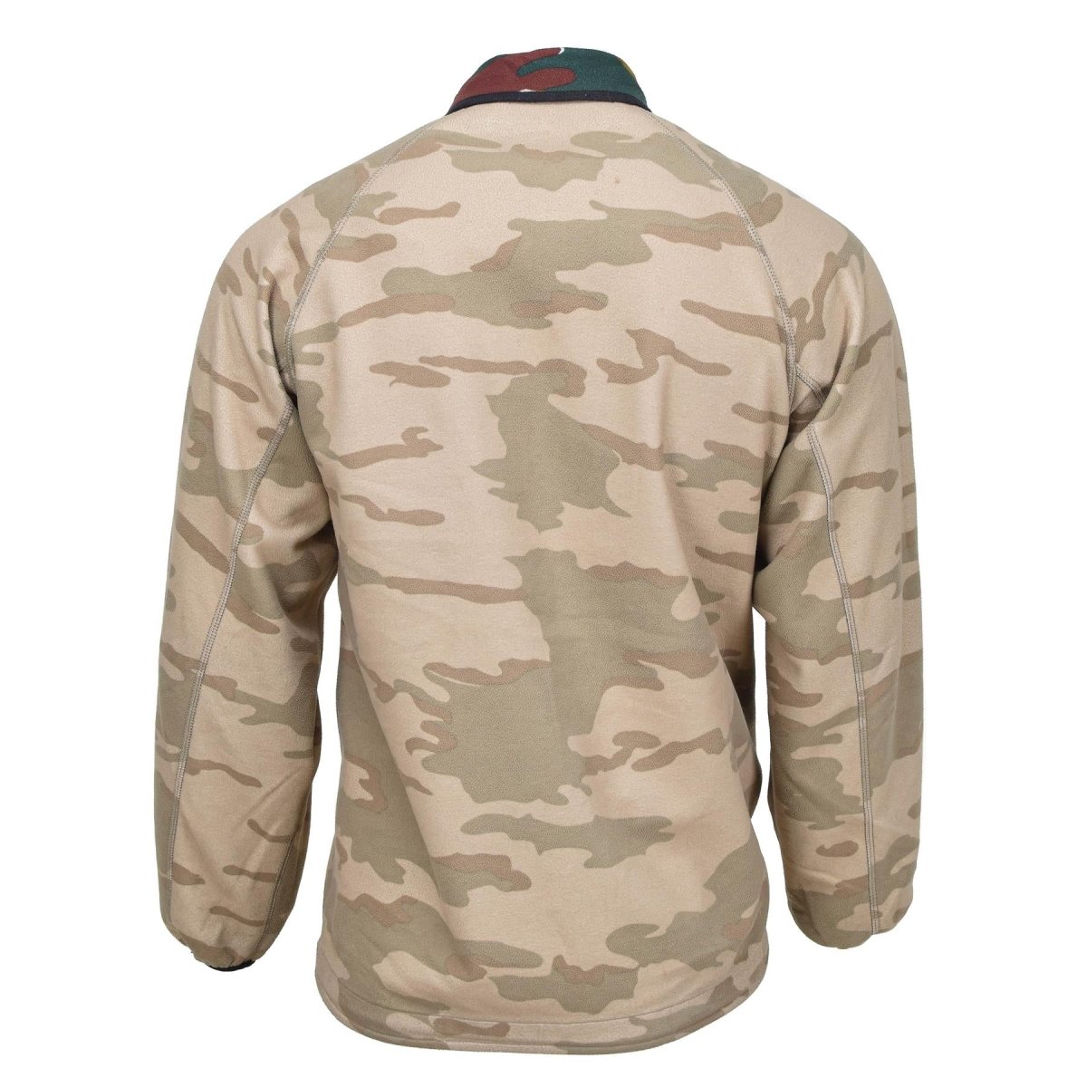 Original belgische Armee Fleecejacke, wendbarer Windstopper BDU Jigsaw Pullover