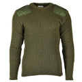 Original belgischer Armeepullover Kommandopullover Grün Oliv Pullover Reine Wolle