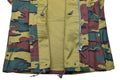 Original belgische Militärjacke, taktische Truppen, Felduniform, Puzzle, Seyntex