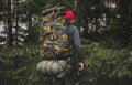 Original belgischer militärischer taktischer Feldrucksack, groß, 110 l, Wander- und Campingtasche