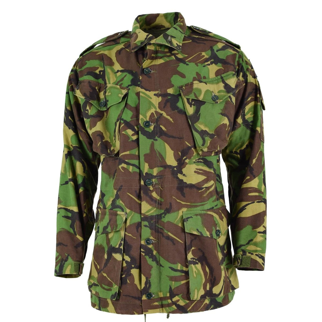 Original britische Armeejacke BDU Kampfkittel Kaltwetterparka Militärausgabe