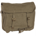 Original britische Armee M37 Umhängetasche Canvas Field Haversack Pack Khaki