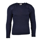Original British Army Navy Blue sweater Commando Jumper pullover Round neck Wool - GoMilitar