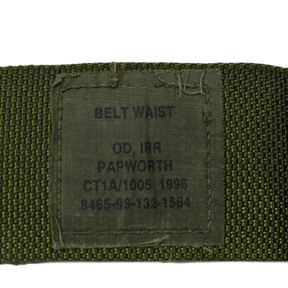 Original British Army PLCE Taktischer Gurtband-Taillengürtel, olivgrün, verstellbar