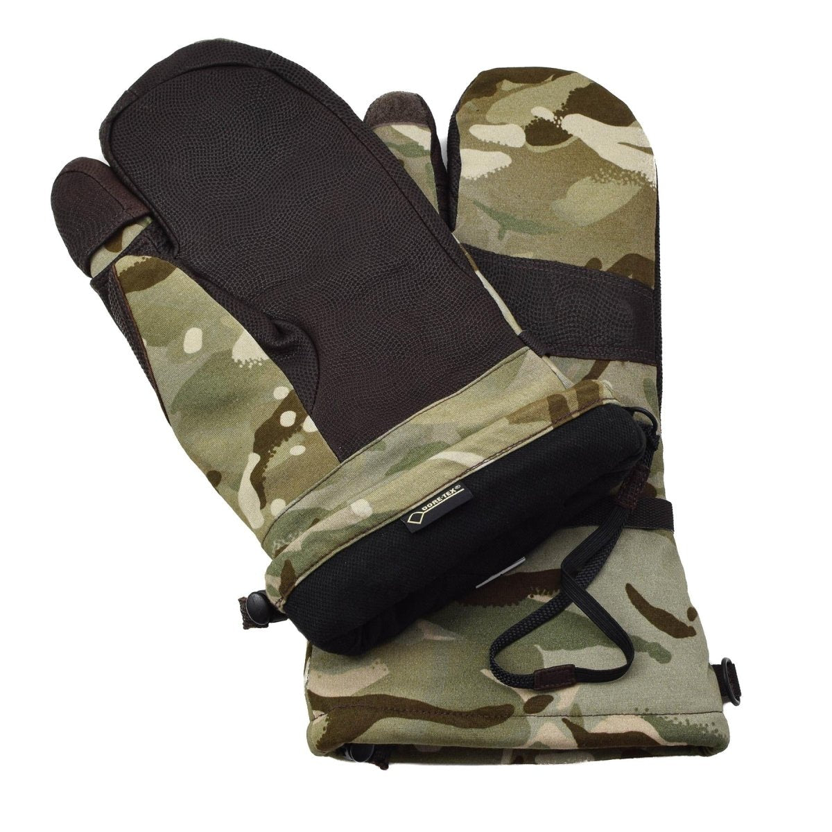 Original britische Armee-Schießhandschuhe, militärisches Kaltwetter-MTP-Camouflage