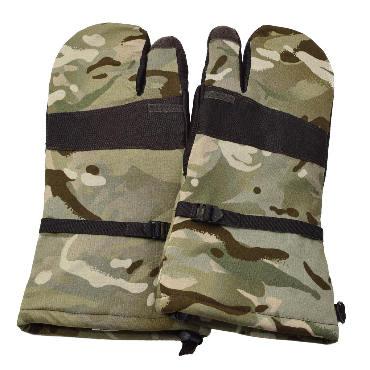 Original britische Armee-Schießhandschuhe, militärisches Kaltwetter-MTP-Camouflage