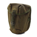 Original British Military 1L Feldflasche mit Schraubdeckel, Vintage-Beutel inklusive Olive