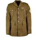 Original Britische Militär Formelle Jacke Militäruniform Ausgabe Khaki Neu