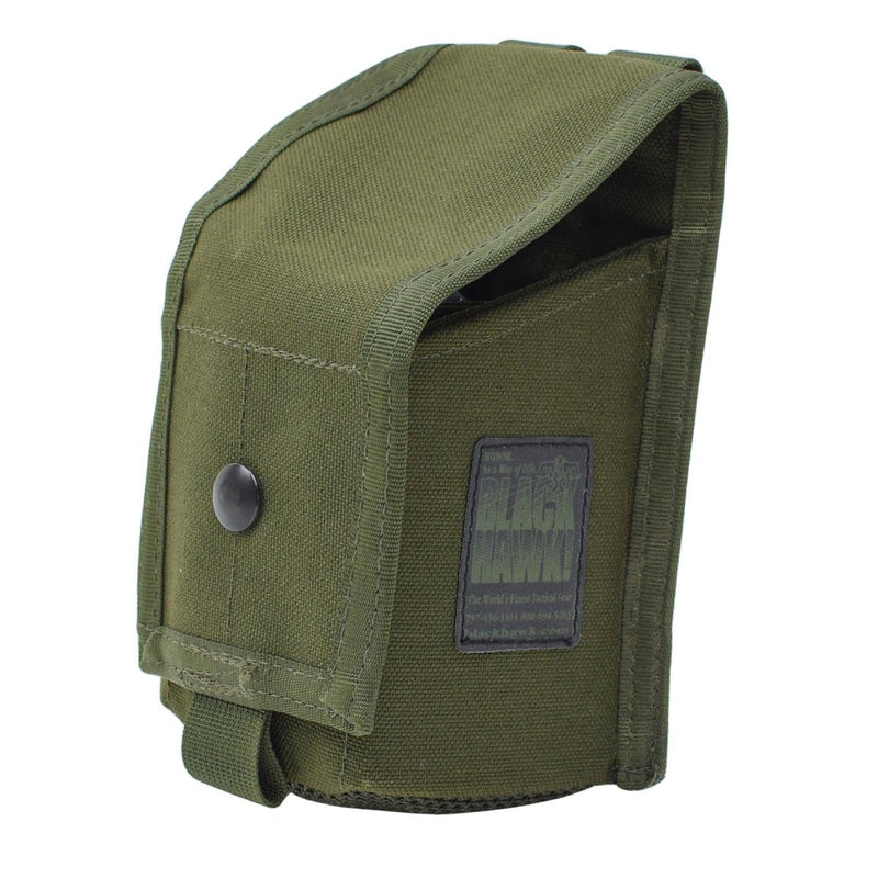 Original British military G36 double magazine pouch olive M16 mag bag nylon - GoMilitar
