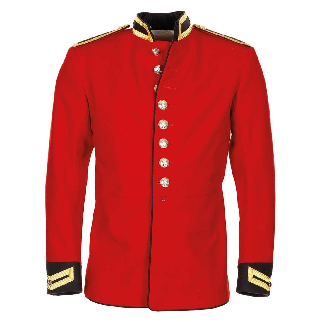 Original britische Militärjacke, Tunika, rotes Kleid, Kavallerie, Rettungsschwimmer, Soldaten, NEU