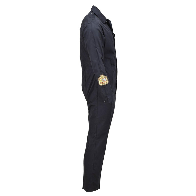 Original British Military mechanic coverall workwear uniform work jumpsuit black - GoMilitar
