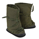 Original British Military Thermal Overshoes Water Repellent Non Slip Sole Olive - GoMilitar