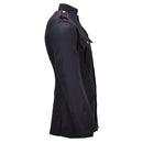 Original britische Militärtunika, formelle Jacke, Wolle, Metallknöpfe, Schwarz