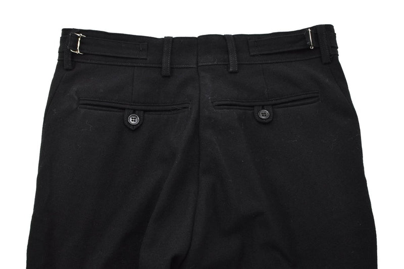 Original britische Militäruniform Hose Kleid Royale Navy Klasse 2 schwarze Wolle NEU
