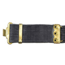 Original British Military webbing tactical belt troops combat quick release Blue - GoMilitar