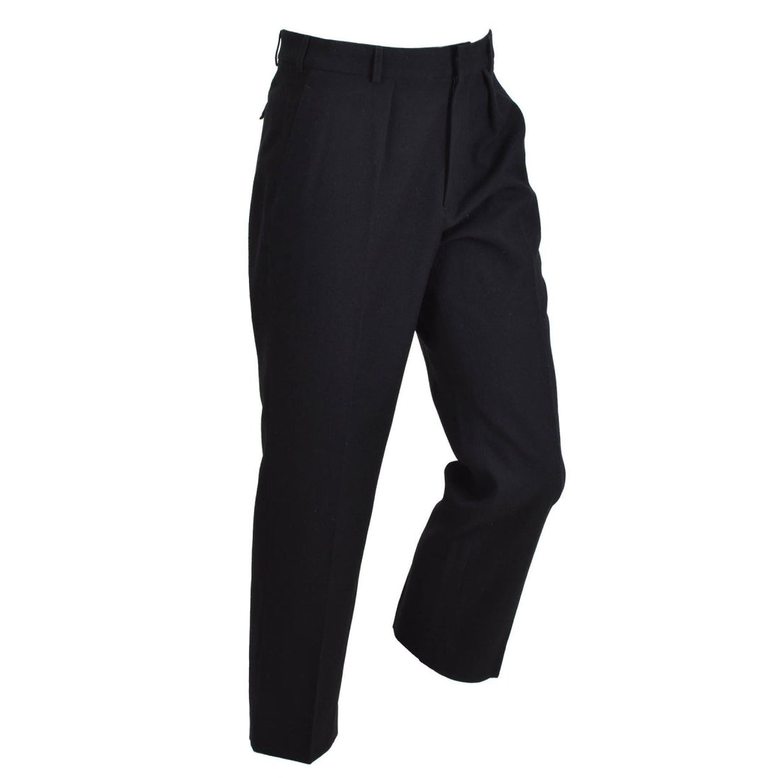 Original britische Royal Navy Nr. 1B Wollanzughose für Herren, formelles Schwarz