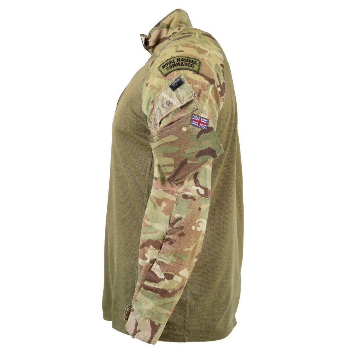 Original britisches Unterkörperpanzerhemd UBAC MTP Camouflage Militärausgabe Sweatshirt