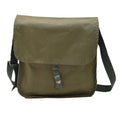 Original bulgarische Armee oliv Umhängetasche verstellbarer Riemen Outdoor Reisen NEU