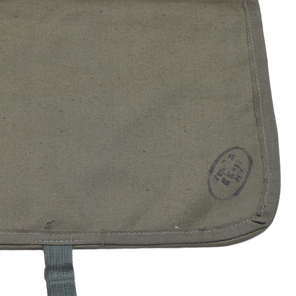 Original bulgarische Armee oliv Umhängetasche verstellbarer Riemen Outdoor Reisen NEU