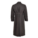 Original Bulgarian Military wool long overcoat vintage winter coat formal Gray - GoMilitar