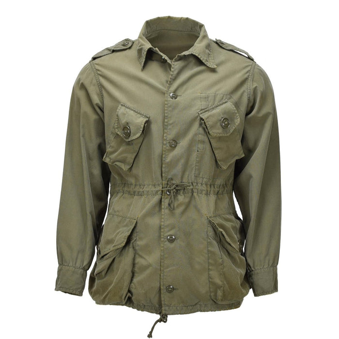 Original kanadische Armee-Feldjacke, Baumwolle, Militärüberschuss, Olivgrün – GoMilitar