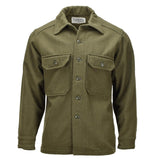 Original kanadische Armee Wollfeldjacke Vintage Military Surplus Olive