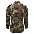Original kroatisches Militärhemd aus Baumwolle, BDU, Woodland-Camouflage, Armee-Überschuss, NEU