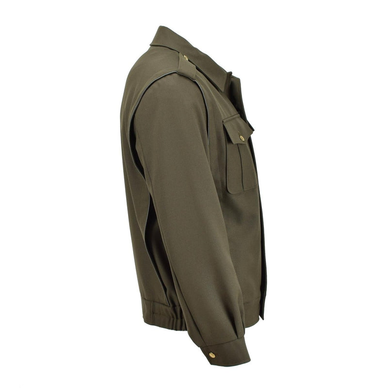 Original tschechische Armee Blouson Feldtruppen lässige militärische olivgrüne Bluse Jacke NEU