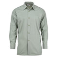Original tschechisches Armeehemd Olivgrün Langarm Button Up Militär Überschuss NEU