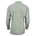 Original tschechisches Armeehemd Olivgrün Langarm Button Up Militär Überschuss NEU