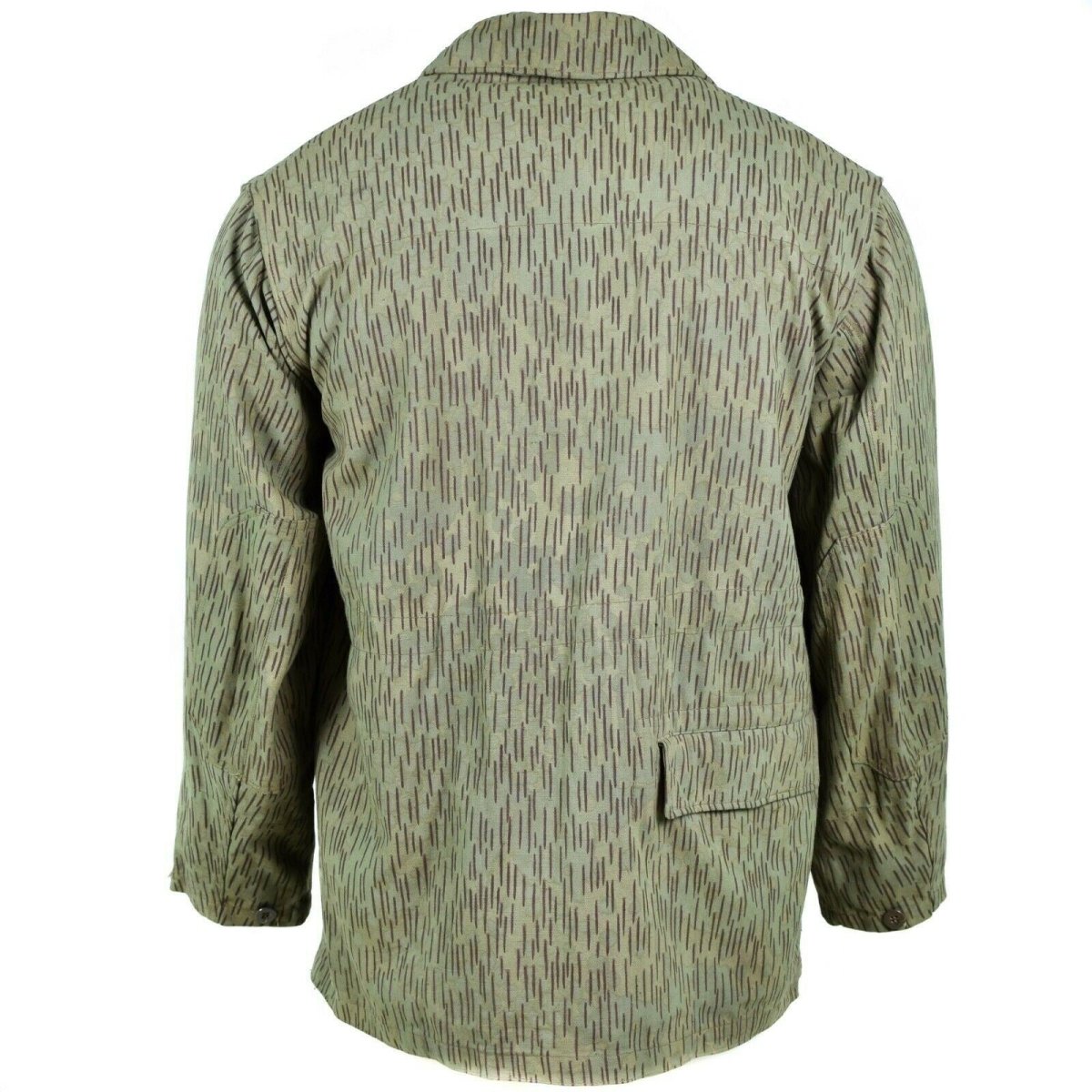 Original tschechische Armee Militär Kampf M60 Feldjacke Parka Regentropfen Camouflage 