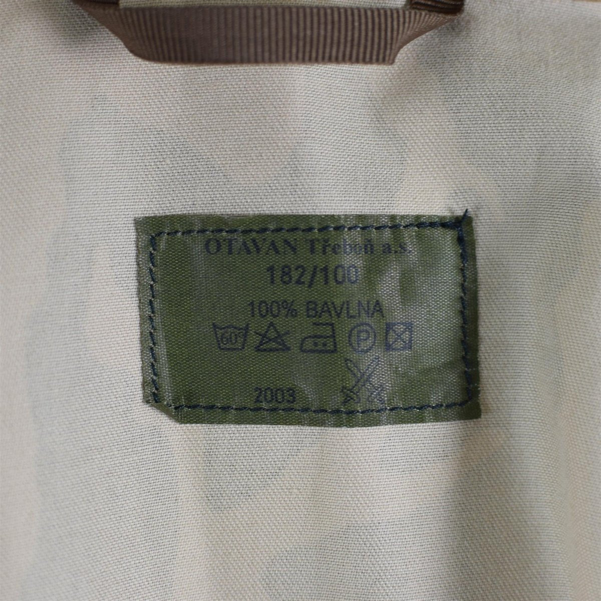 Original tschechische Armee Parka Winddichte Jacke BDU Wüstentarn Militär Überschuss NEU