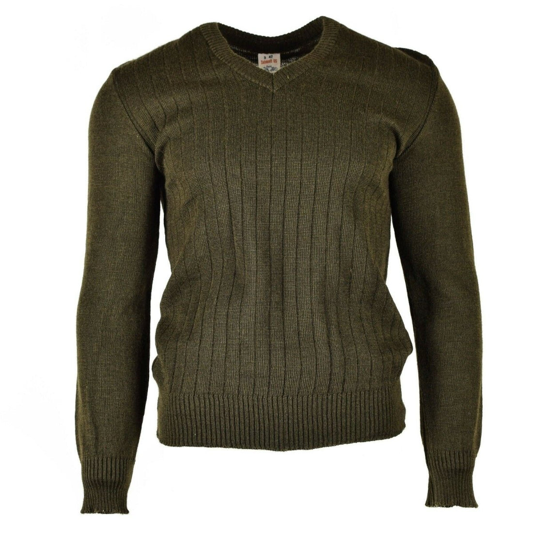 Original Tschechische Armee Pullover M85 V-Ausschnitt Pullover braun NEU