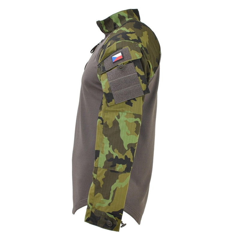 Original tschechische Armee taktische Kampfhemden Ubac Woodland Camo Langarm NEU