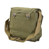 Original tschechische Militär Gasmaske Schultertasche grün Canvas Vintage Überschuss NEU
